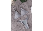 Angelsin Üçgen Bikini Takım Gri
